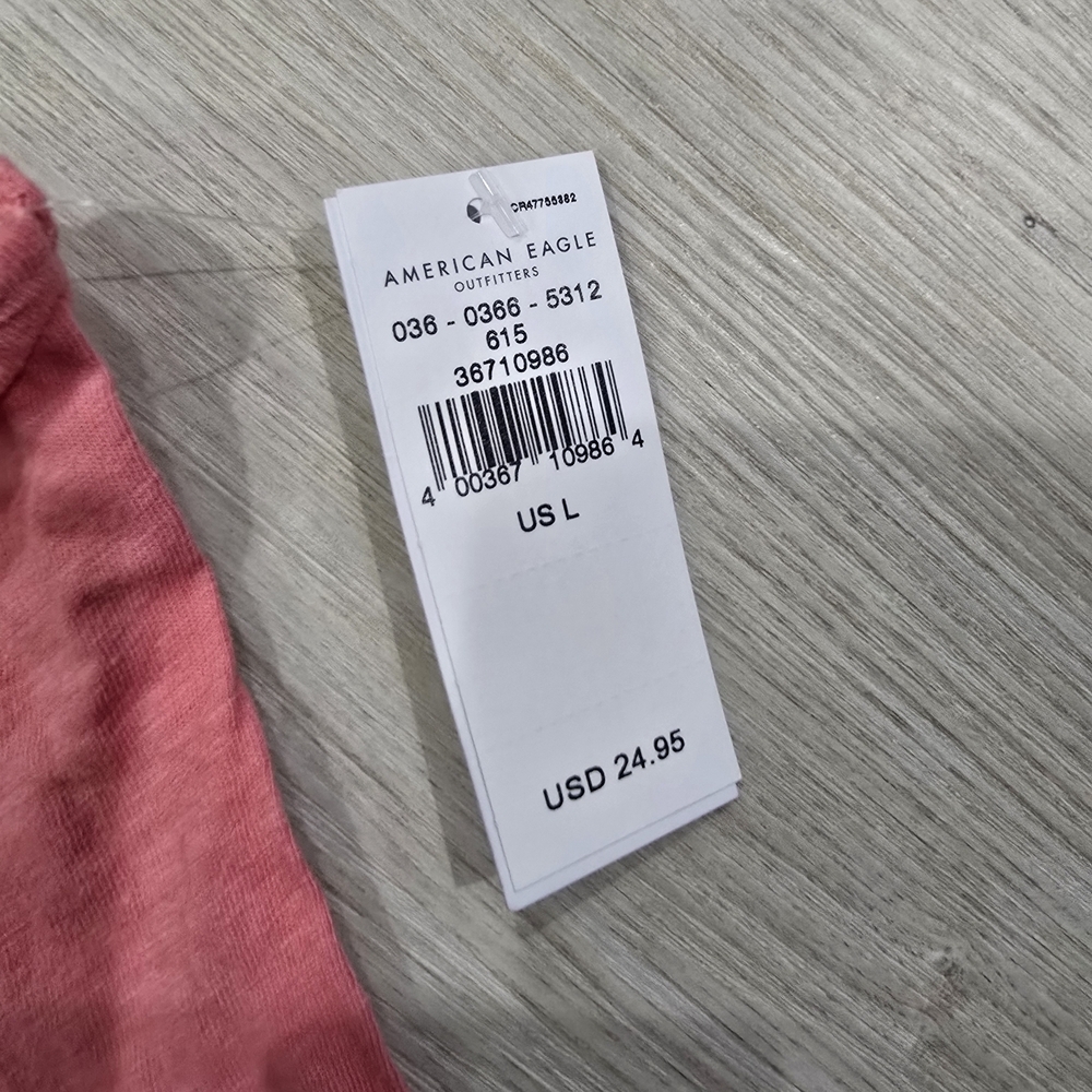Women's Pink Ruffle Hem Top - Picture 2 of 4